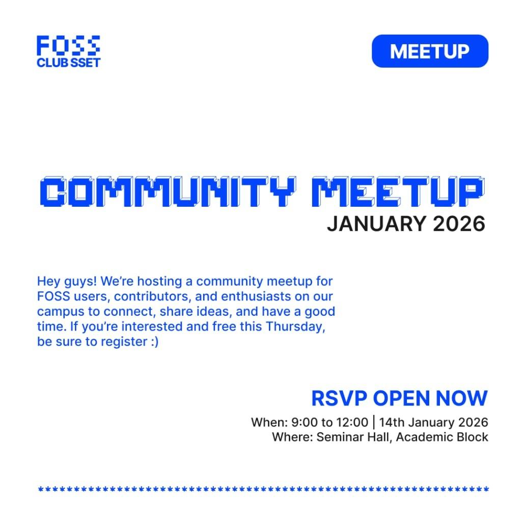 Community Meetup event banner