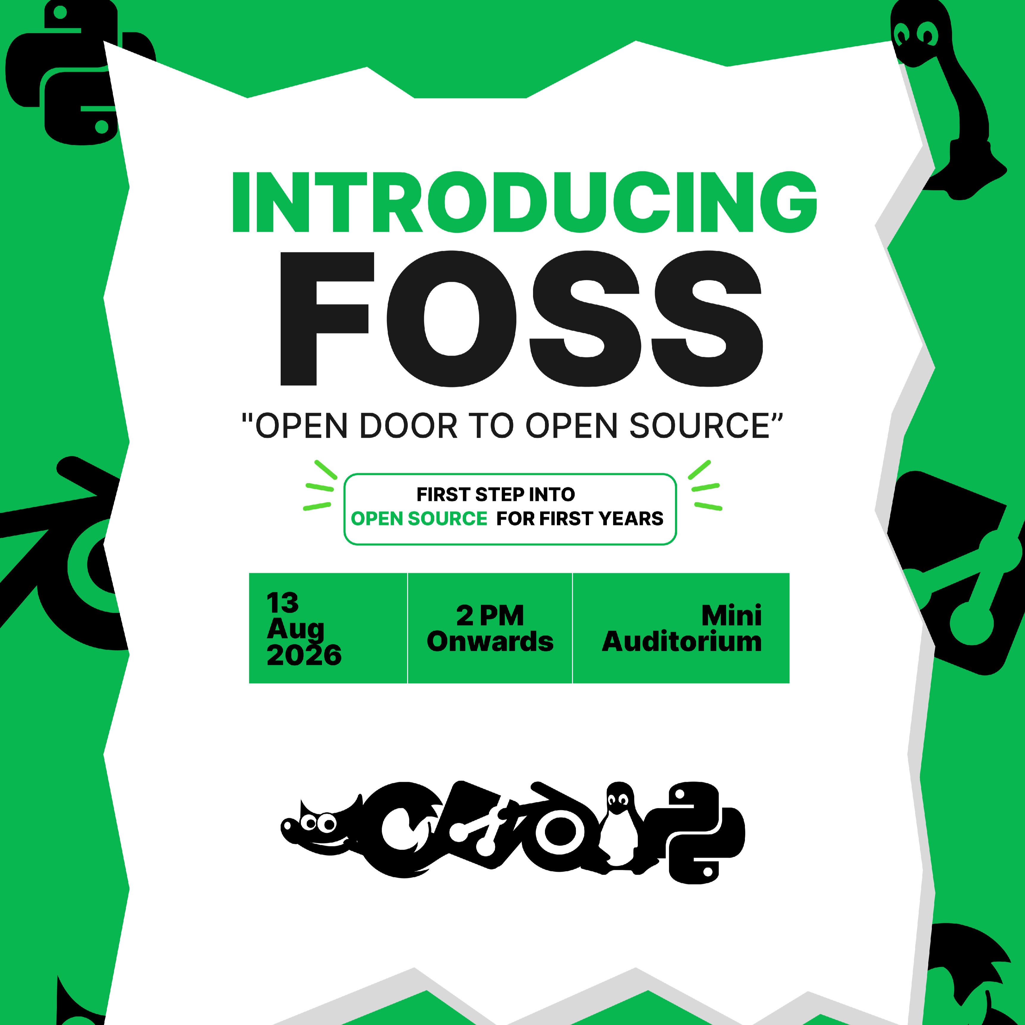 IntroducingFOSS-OpenDoorsToOpenSource