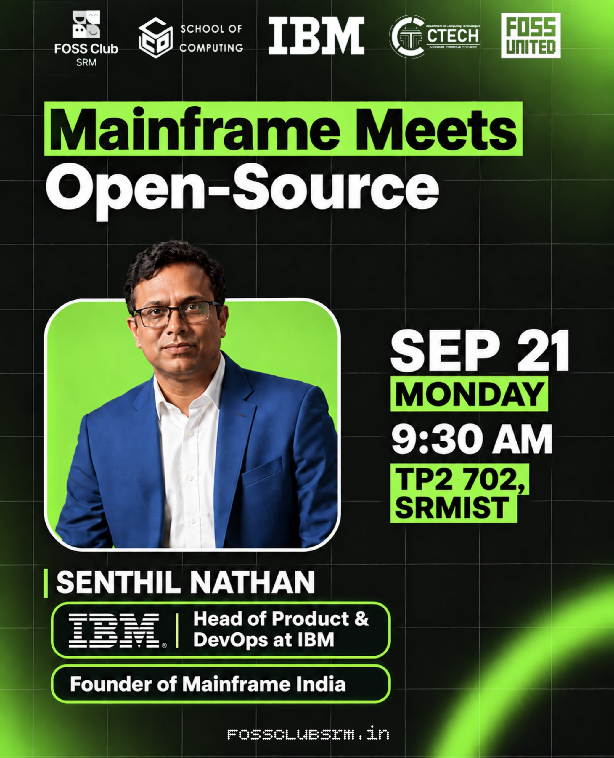 Mainframe Meets Open-Source event banner