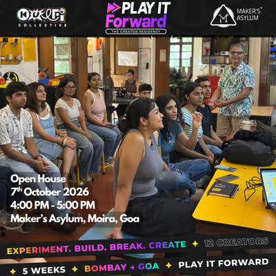 Play it Foward | The Creator Residency | Open House