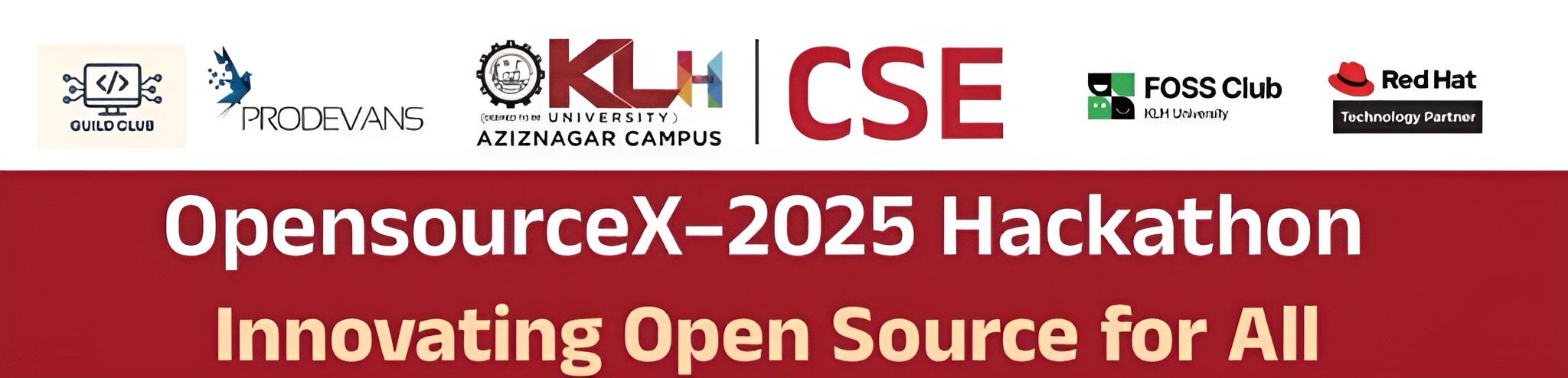 OpenSourceX-2025 Hackathon: Innovating Open Source for All