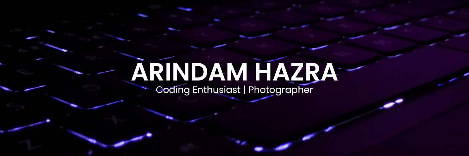 Arindam Hazra's cover photo