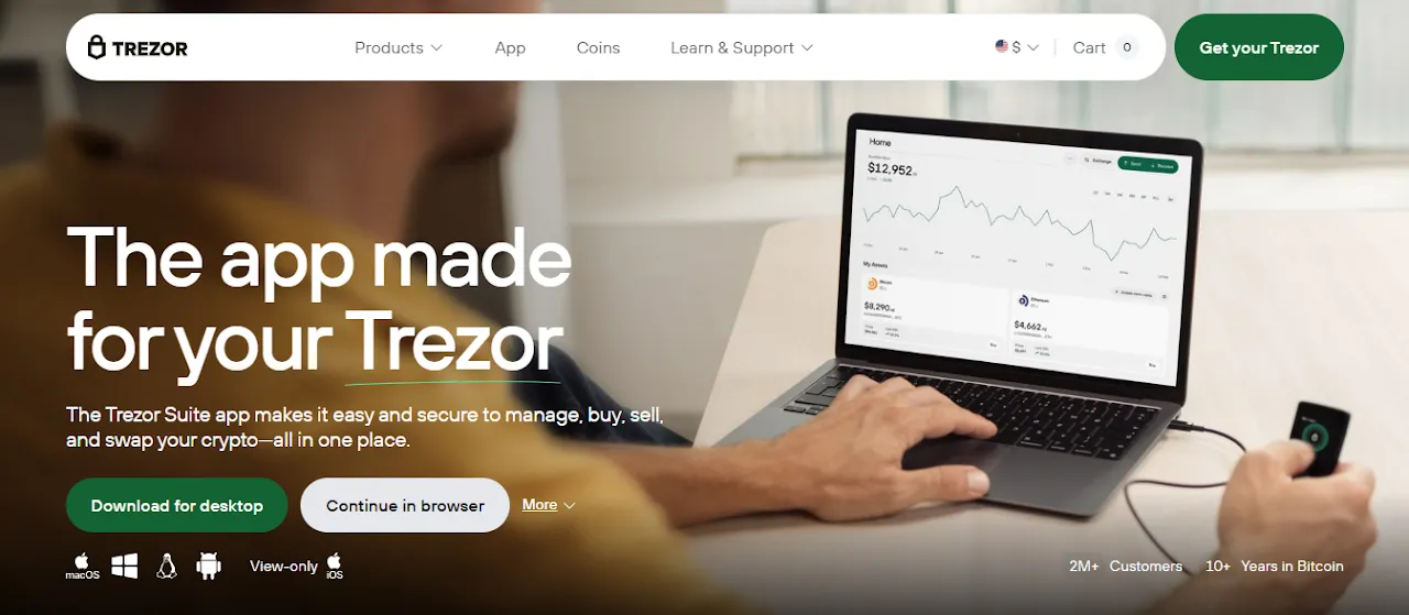 Trezorio start's cover photo