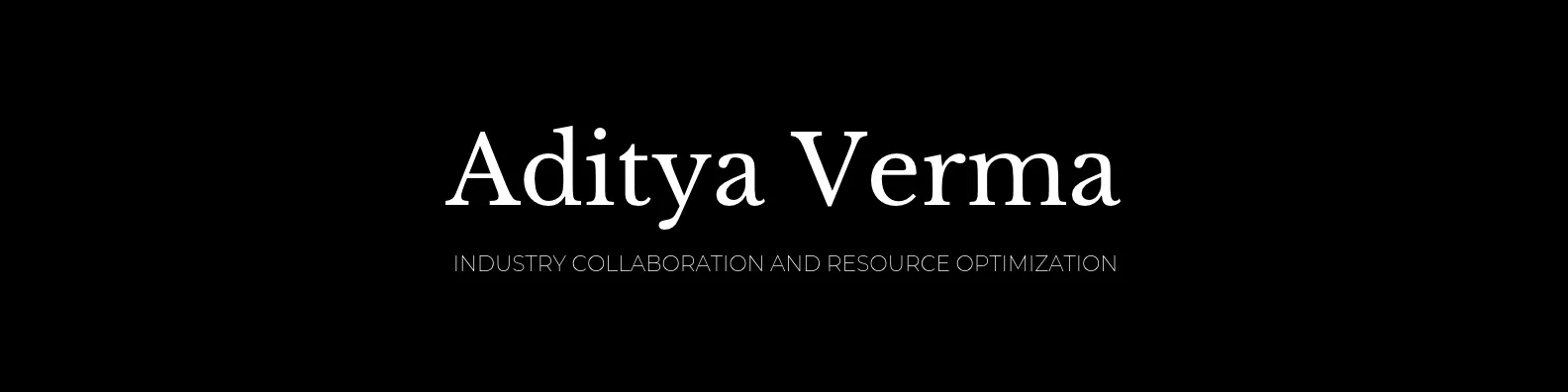 Aditya Verma's cover photo
