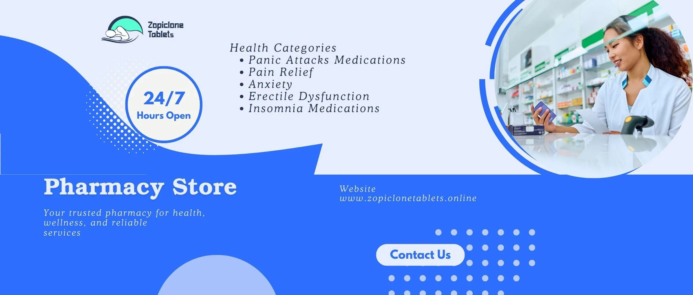 Zopiclone Tablets Online's cover photo