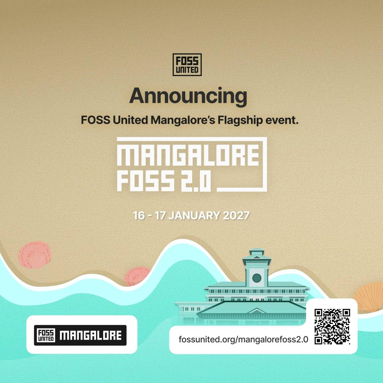 MangaloreFOSS 2.0 event banner