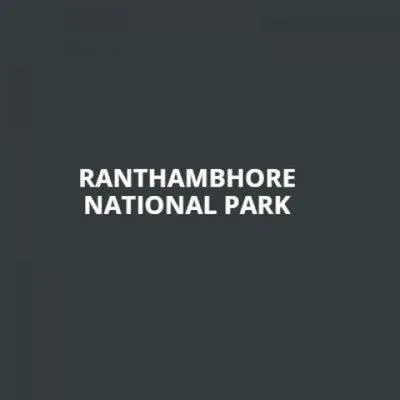 Ranthambhore National Park's profile photo