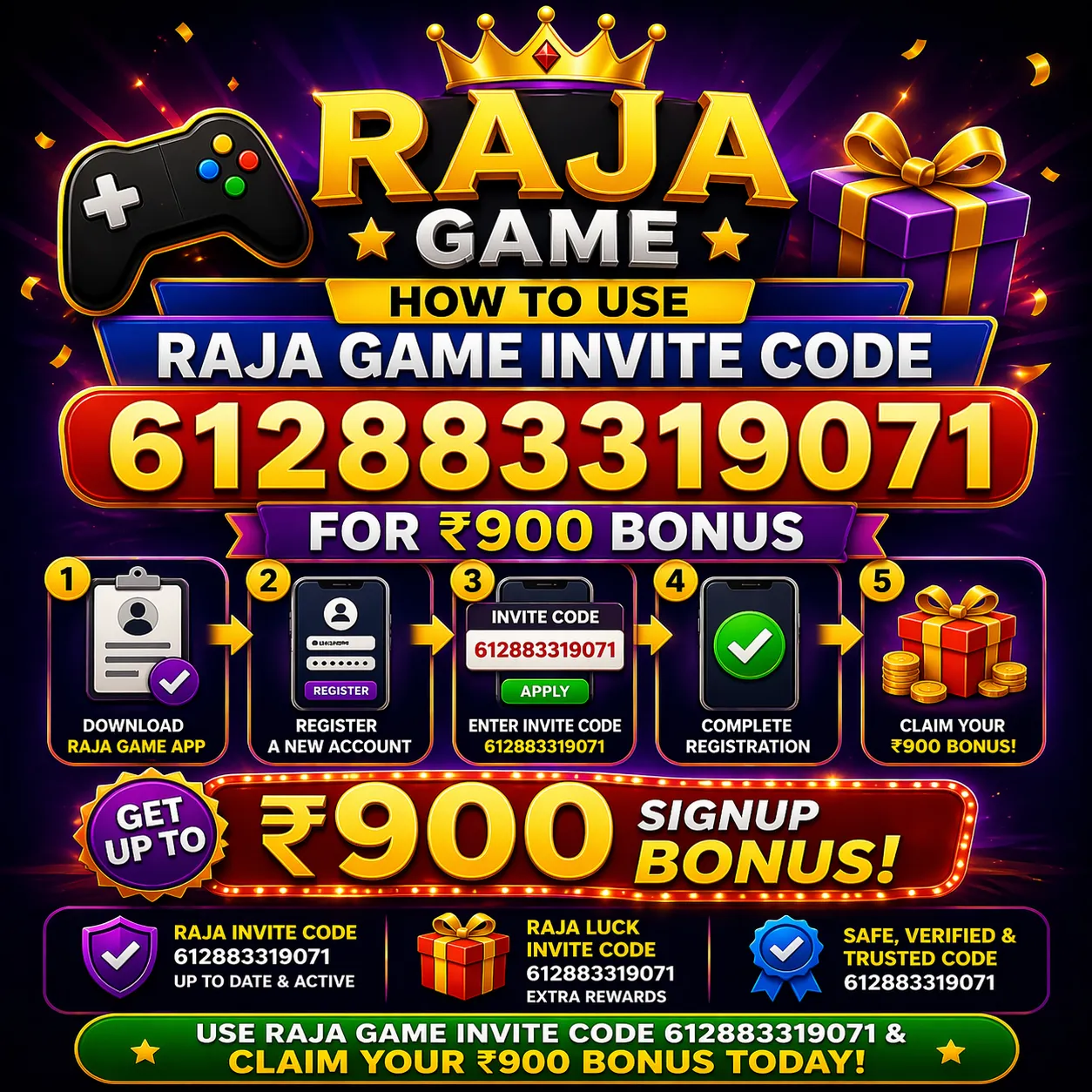 Raja Game Invite Code's profile photo