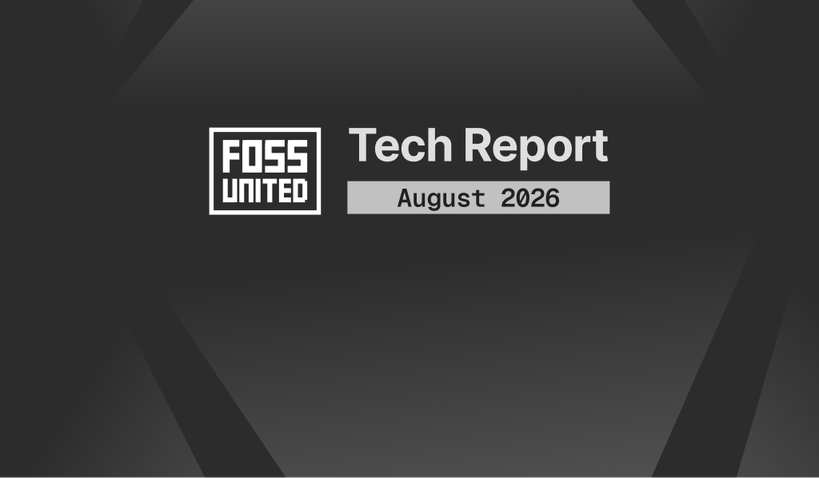 Tech report - August 2026 - Cover Image